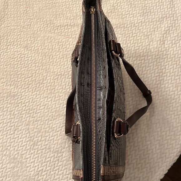 Brahmin Medium Lena Tote Shoulder Bag Mallard Davos - Picture 12 of 16